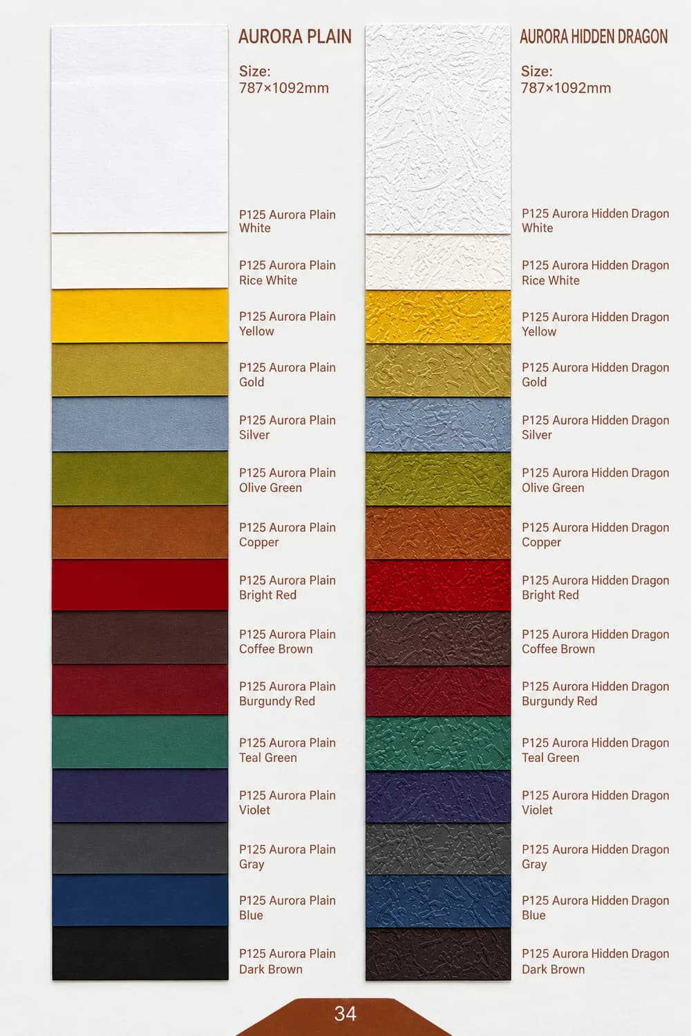 Aurora Plain+Hidden Dragon sample page