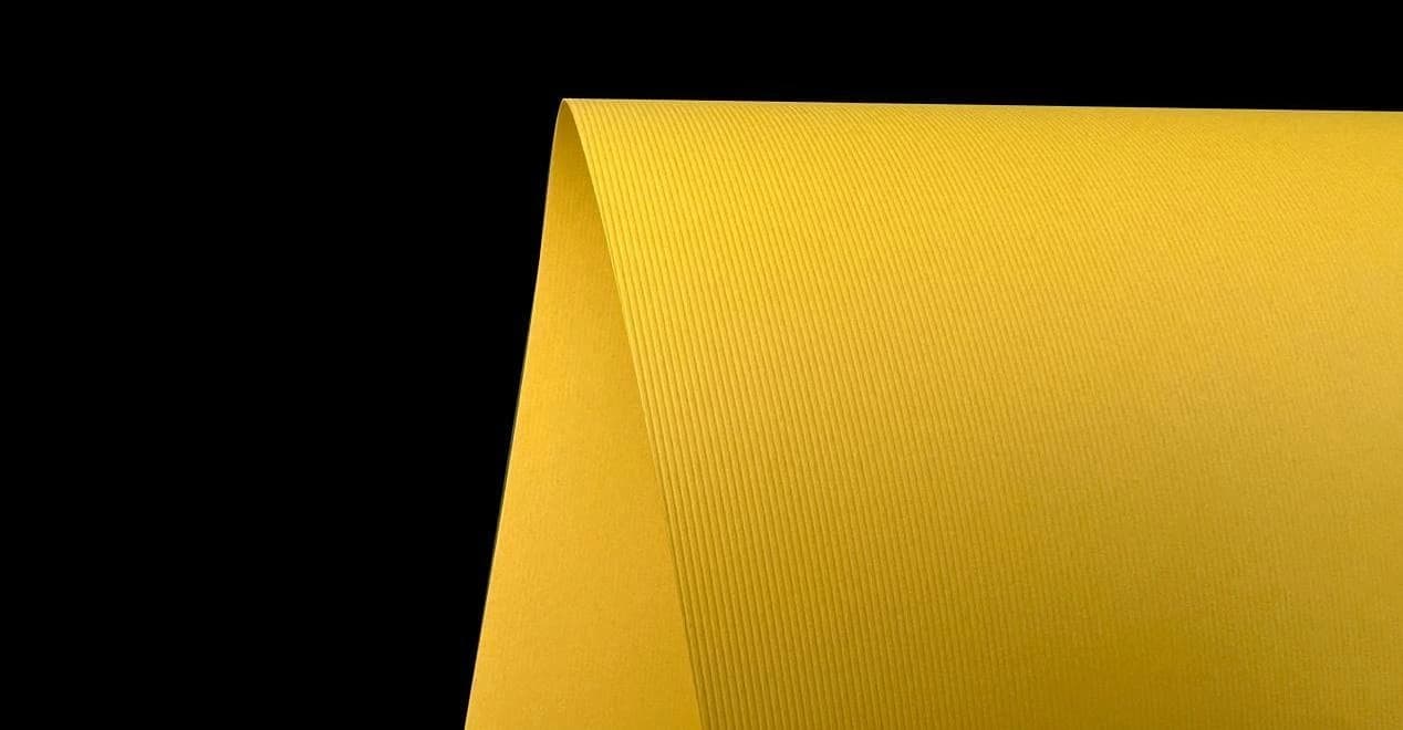 Fine Vertical Line — actual embossed paper sample