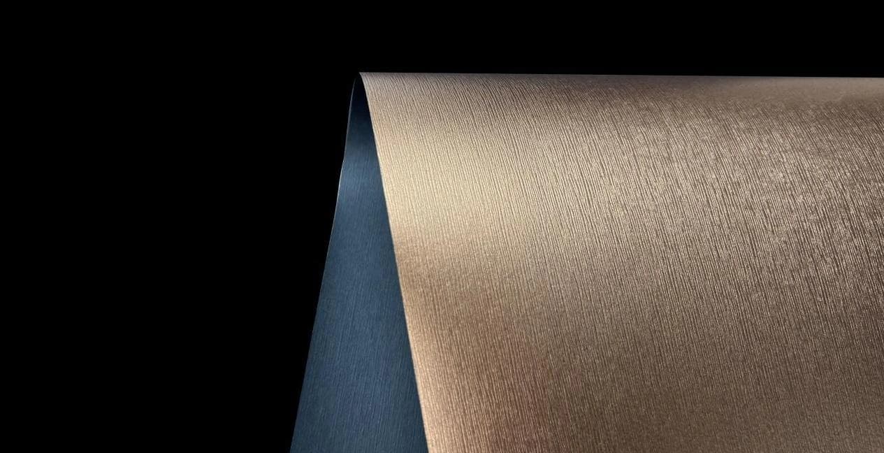 Willow Fibre — actual embossed paper sample