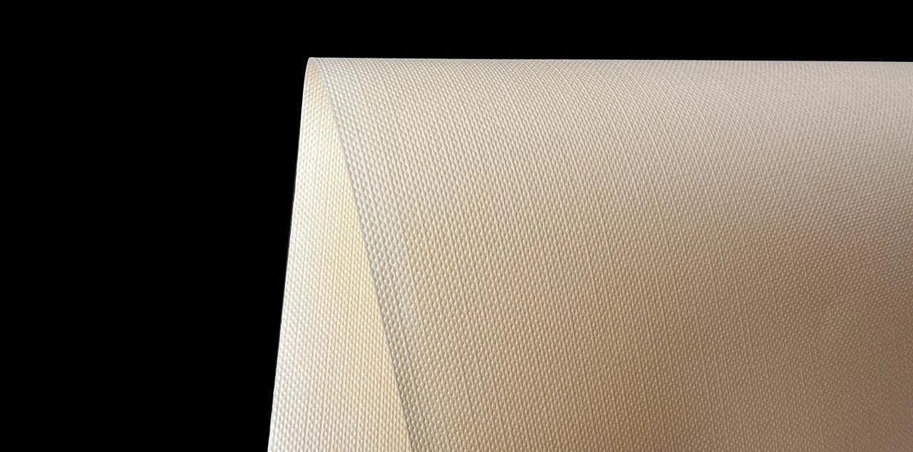 Elegant Lotus Cloth — actual embossed paper sample