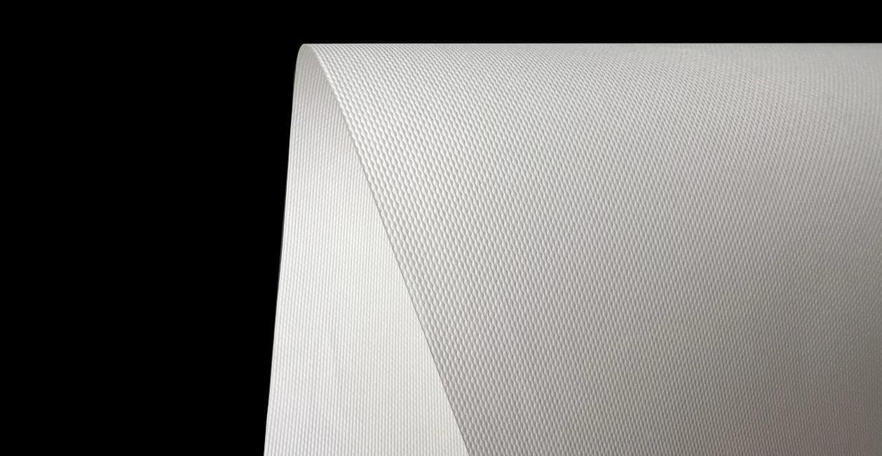 Elegant Lotus — actual embossed paper sample