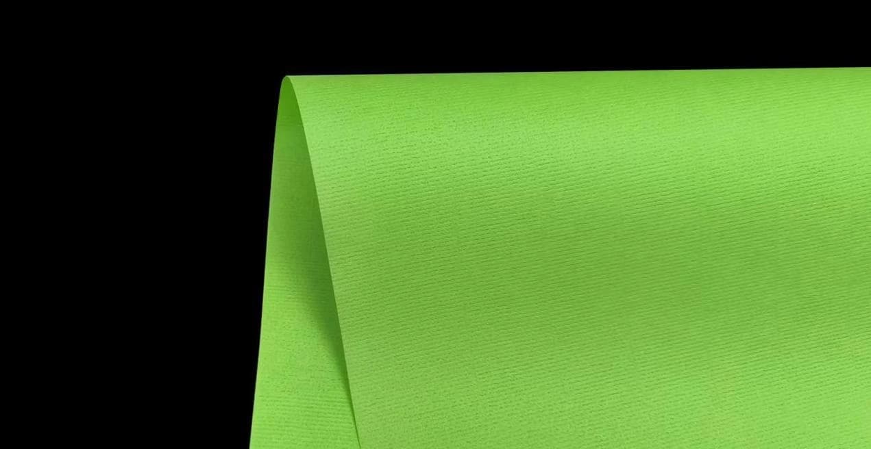 Horizontal Line — actual embossed paper sample