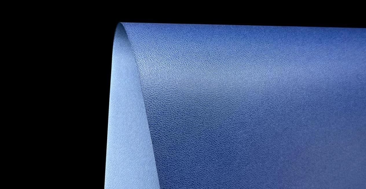 Star Chain — actual embossed paper sample