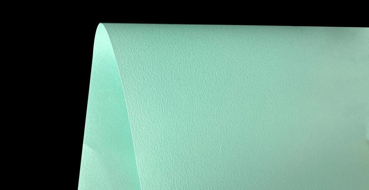 Coloured Rock — actual embossed paper sample