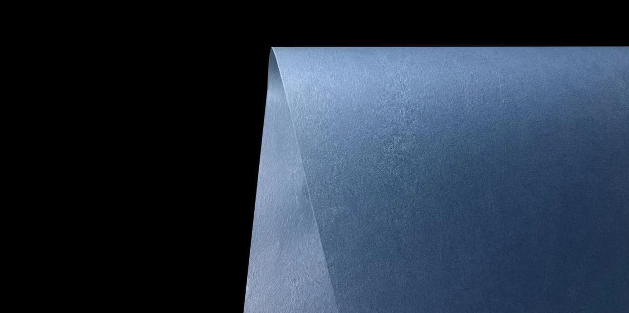 Cloud Ease — actual embossed paper sample