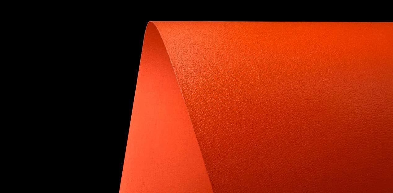 Chongpi Leather — actual embossed paper sample