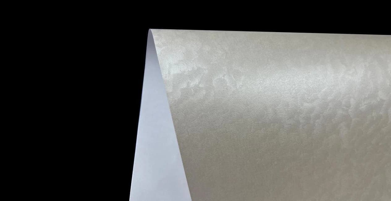 Small Finger — actual embossed paper sample