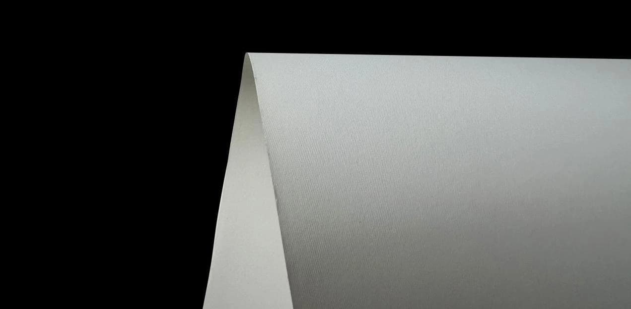 Aige — actual embossed paper sample