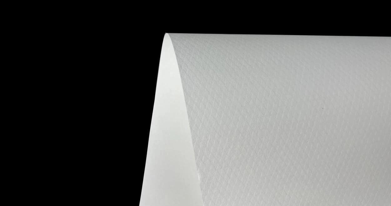 Pyramid — actual embossed paper sample