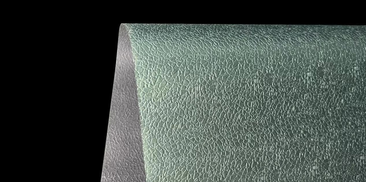Rock — actual embossed paper sample