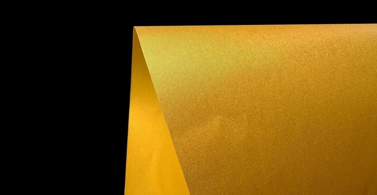 Silk Floss — actual embossed paper sample