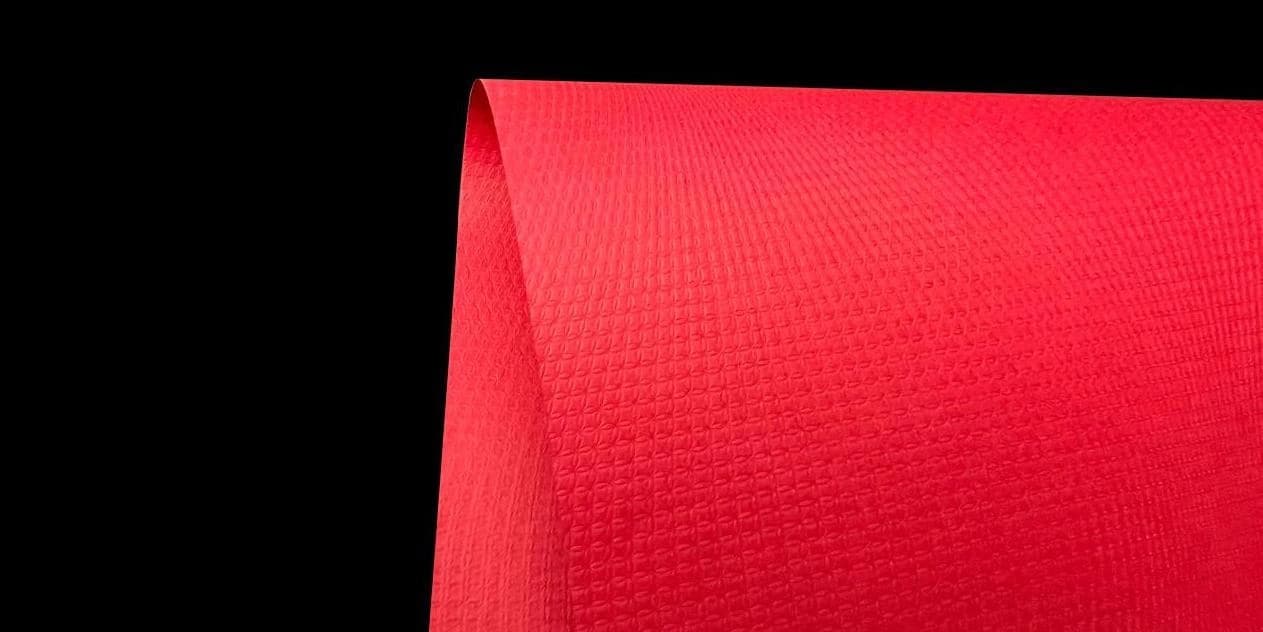 Cloud Robe — actual embossed paper sample