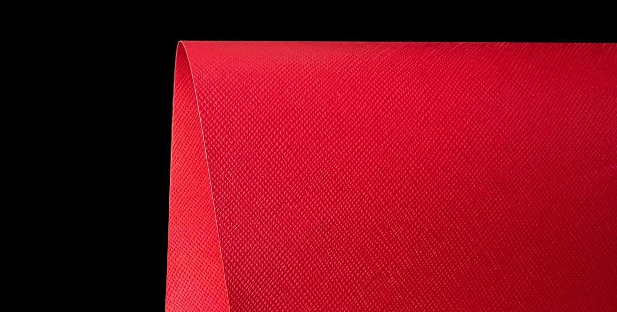 Fine Grid — actual embossed paper sample