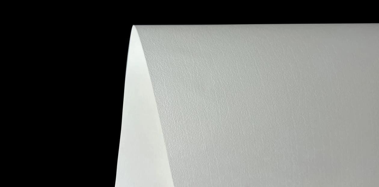 Freedom — actual embossed paper sample