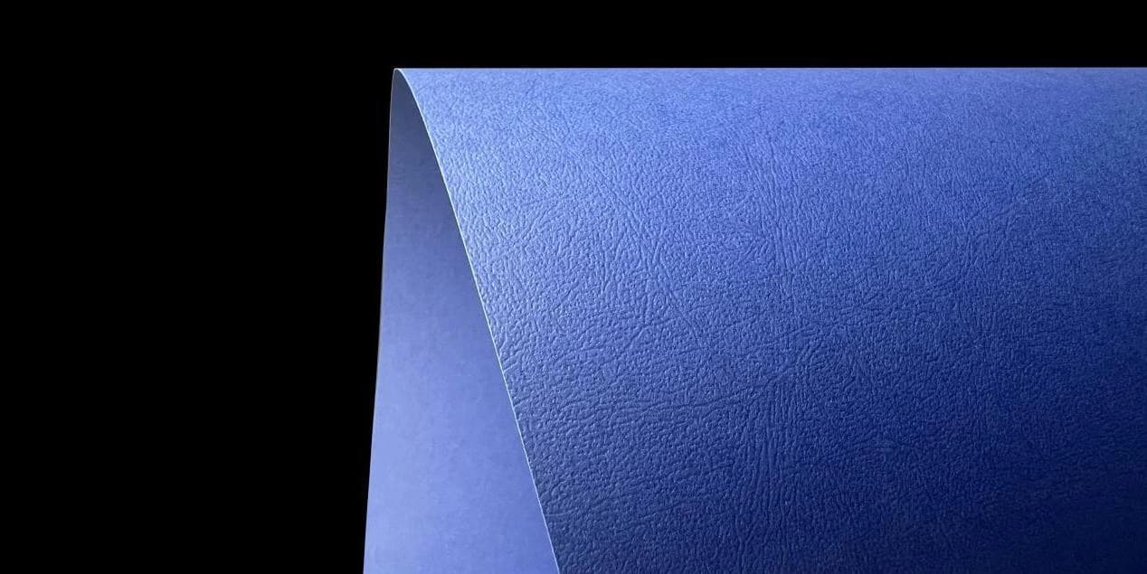 Sheepskin — actual embossed paper sample