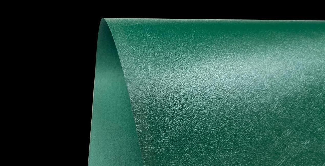 Straw — actual embossed paper sample