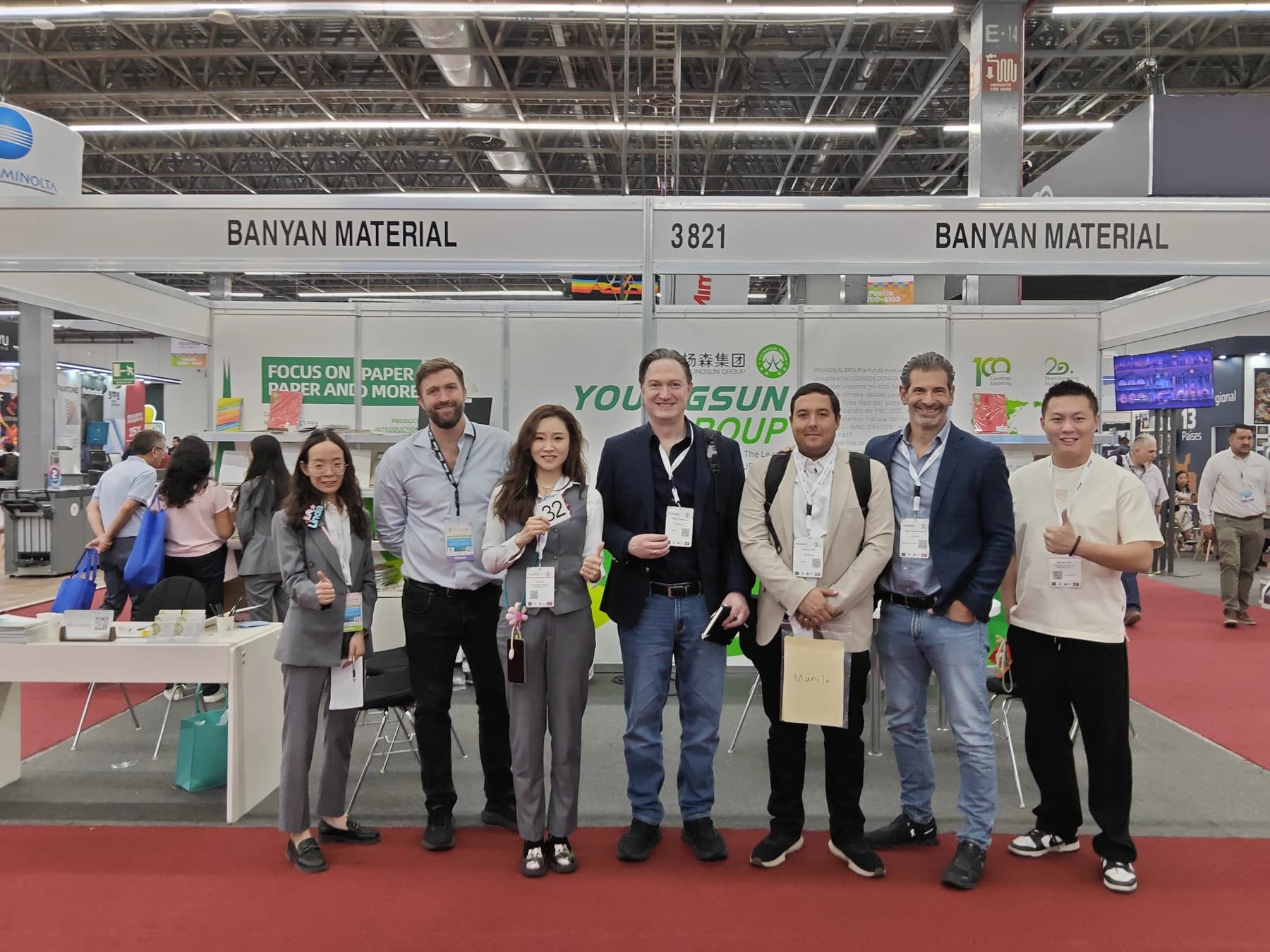 YOUNGSUN at EXPOGRÁFICA 2026, Guadalajara, Mexico.