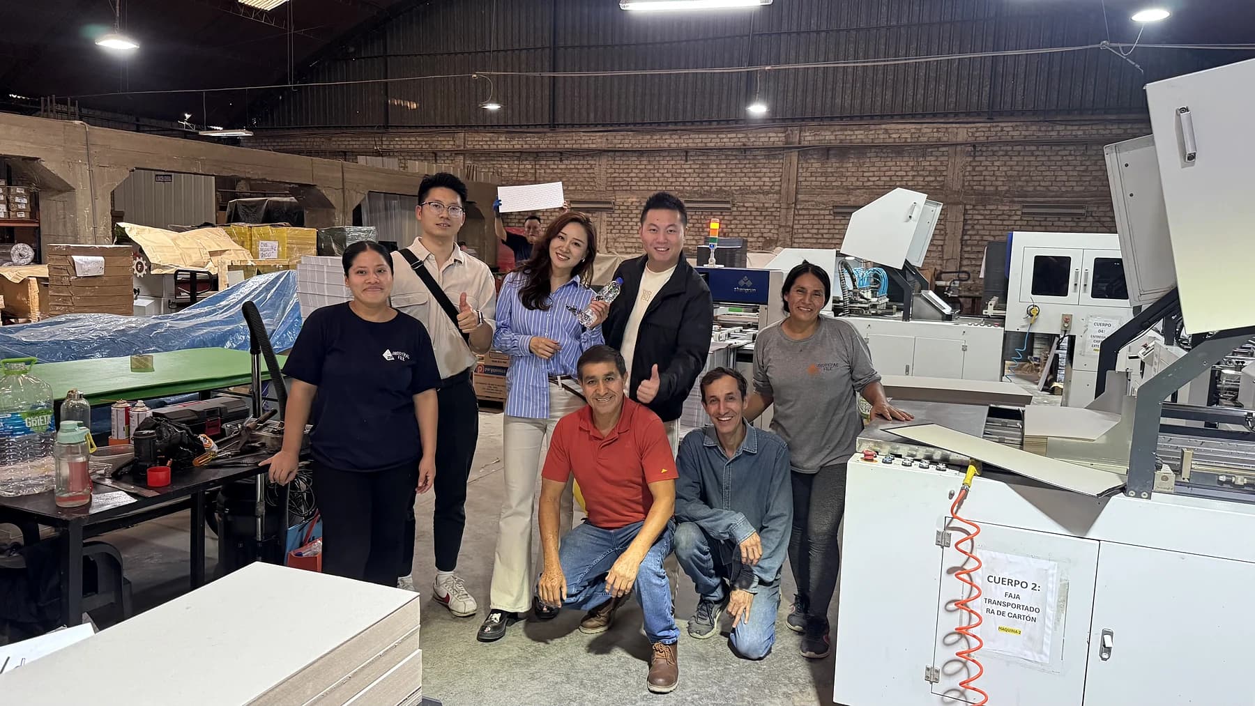 Visiting a paper converting facility