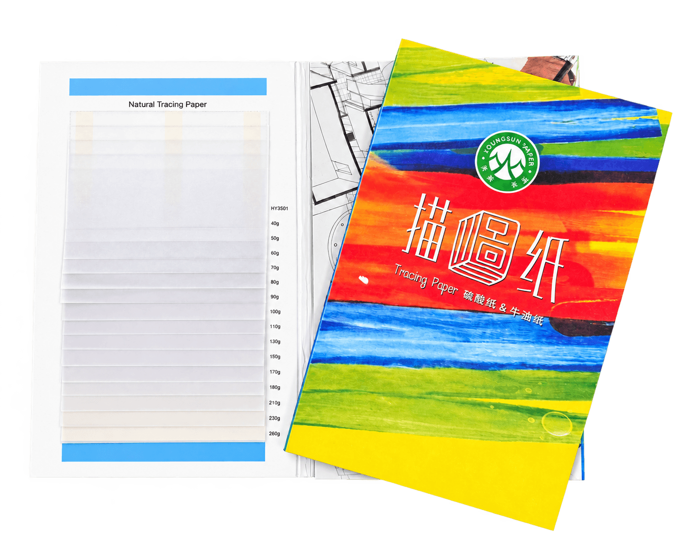 Tracing Paper Swatch Book cover
